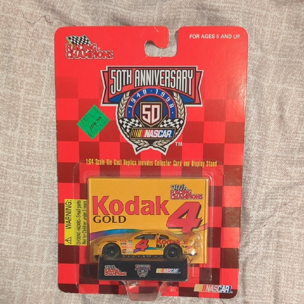 Nascar 50th Anniversary Kodak Gold Die-Cast Car